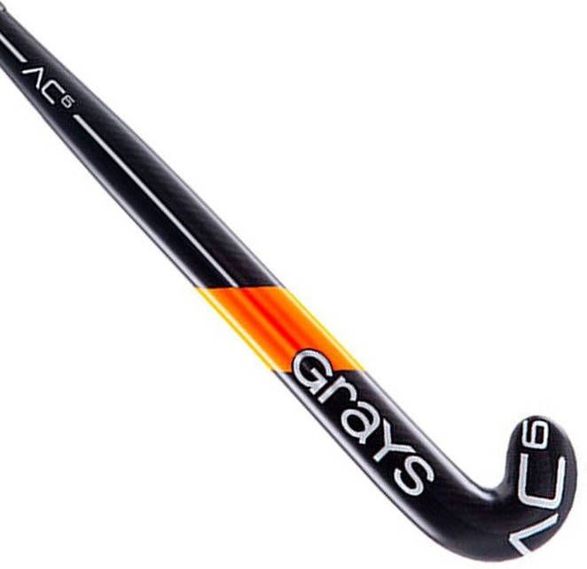 Grays Hockeystick ac6 midbow black white online kopen