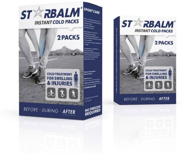 Starbalm Packs Fast Cold 2 stuks