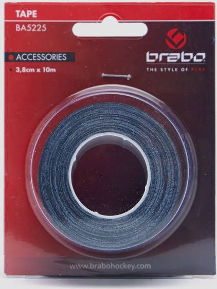 BRABO hockey tape zwart kinderen