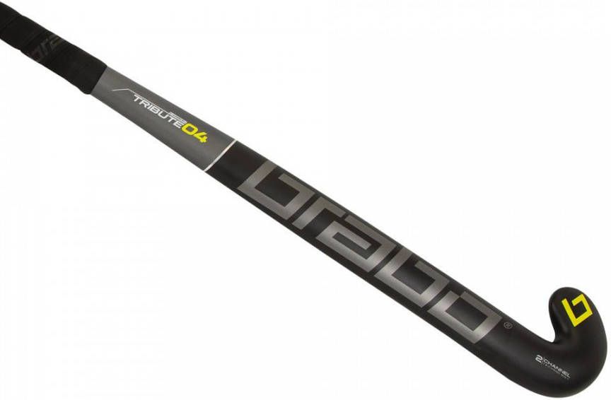Brabo Hockeystick tc 4.24 cc black neon yellow online kopen