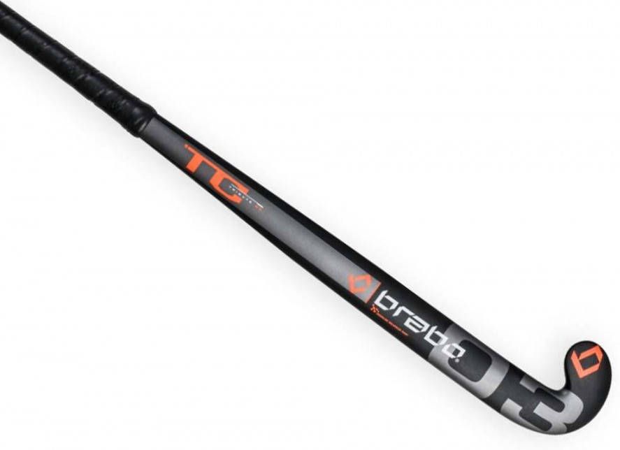 Brabo Zaalhockeystick it 3 jr. black orange